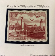 100 Francs Poste Aérienne - Num. 28 Neuf - 1927-1959 Gebraucht