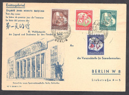 DDR. FDC. Mi.-Nr. 289-92  - Other & Unclassified