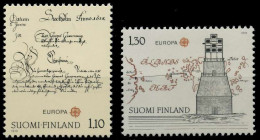 FINNLAND 1979 Nr 842-843 Postfrisch S1B2BA6 - Ongebruikt