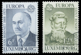 LUXEMBURG 1980 Nr 1009-1010 Gestempelt X59A14E - Used Stamps