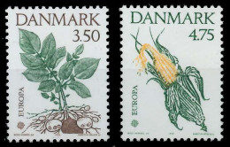 DÄNEMARK 1992 Nr 1025-1026 Postfrisch S207086 - Nuevos