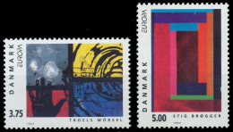 DÄNEMARK 1993 Nr 1052-1053 Postfrisch S20A956 - Nuevos