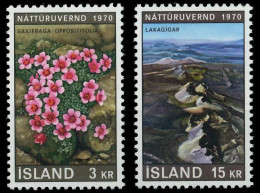 ISLAND 1970 Nr 447-448 Postfrisch S216AE6 - Unused Stamps