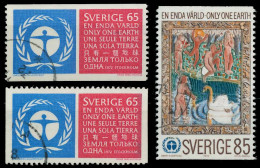 SCHWEDEN 1972 Nr 758A Und C-792 Gestempelt X5EABD2 - Usados