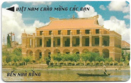 Vietnam - Uniphonekad (GPT) - Ben Nha Rong - 58MVBA - 99.900ex, Used - Vietnam