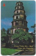 Vietnam - Uniphonekad (GPT) - Thien Mu Pagoda - 7UPVD - 41.500ex, Used - Vietnam