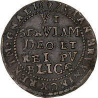 Belgique, Médaille, Trésorier D'Anvers, Jan Bruynincx, 1671, Cuivre, TTB - Sonstige & Ohne Zuordnung
