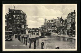 AK Leiden, Vischbrug  - Leiden