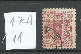 FINLAND FINNLAND 1879 Michel 17 A O - Usados