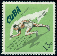 1965 Sports,Sprint Running,competition,Athletics,CUBA,1109,MNH - Atletismo