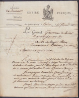 L. Armée Du Brabant Datée 15 Février 1810 Du Quartier-Général De Bréda - Voir Scans - 1794-1814 (Période Française)