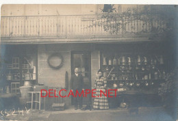 COMMERCE - CARTE PHOTO - FERBLANTERIE - DEVANTURE ANIMEE - Autres & Non Classés