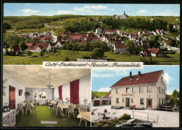 AK Wünnenberg, Cafe-Restaurant-Pension Franzmühle Inh. Heinrich Voits  - Bad Wuennenberg