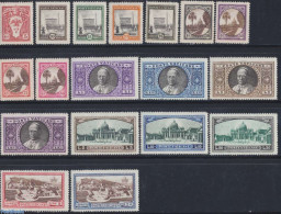 Vatican 1933 Definitives 18v, Unused (hinged), Religion - Pope - Neufs