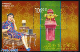 Macao 2010 Telephones S/s, Mint NH, Science - Telephones - Unused Stamps