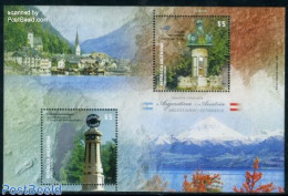 Argentina 2010 Joint Issue Austria S/s, Mint NH, Various - Joint Issues - Maps - Art - Sculpture - Ongebruikt