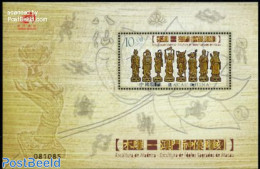 Macao 2010 Madeira-Macau Joint Issue S/s, Mint NH, Various - Joint Issues - Art - Sculpture - Unused Stamps