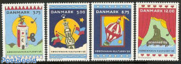 Denmark 1996 Copenhagen European Cultural Capital 4v, Mint NH, History - Religion - Europa Hang-on Issues - Churches, .. - Nuevos