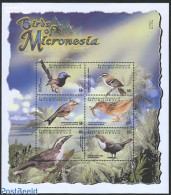 Micronesia 2001 Birds 6v M/s, Fairy Wren, Mint NH, Nature - Birds - Micronésie