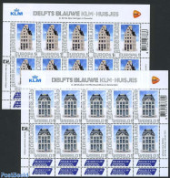 Netherlands 2012 Personal Stamps Europe And World 2 M/s, Mint NH, Art - Architecture - Art & Antique Objects - Neufs