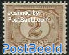 Netherlands 1899 2c, Stamp Out Of Set, Mint NH - Unused Stamps