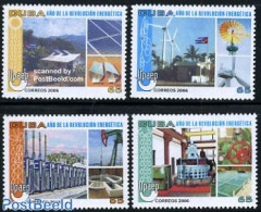 Cuba 2006 UPAEP, Energy 4v, Mint NH, Science - Various - Energy - Mining - U.P.A.E. - Mills (Wind & Water) - Unused Stamps