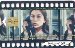 Télécarte France (12/01)  1 An De Cinéma (visuel, Puce,  état, Unités, Etc Voir Scan) + Port - Unclassified