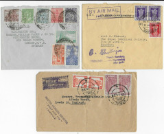 3x Covers About 1950 To England - Other & Unclassified