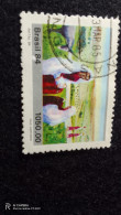 BREZİLYA  1980--1990    1050.00        DAMGALI - Used Stamps