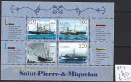 SAINT PIERRE ET MIQUELON BF 7 ** Côte 9.50 € - Blocks & Sheetlets