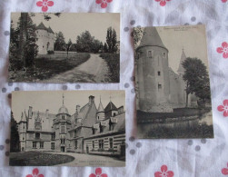 LOT DE 3 CARTES  DE  AINAY -  LE -  VIEL    18 - Ainay-le-Vieil