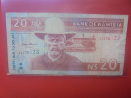 NAMIBIE 20$ 1996 Circuler (B.34) - Namibie