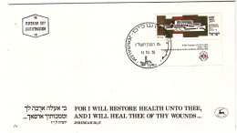 Israël - Lettre FDC De 1975 - Oblit Jerusalem - - Briefe U. Dokumente