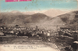 FRANCE - Arles Sur Tech - Vue Générale Et Le Canigou (alt 2785 M) - Vue Sur La Ville - Carte Postale Ancienne - Ceret