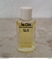 Miniature Balenciaga Le Dix EDT 3ml - Mignon Di Profumo (senza Box)