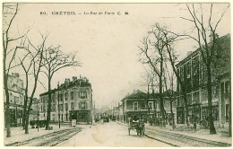 94 - B12756CPA - CRETEIL - La Rue De Paris - Bon état - VAL-DE-MARNE - Creteil