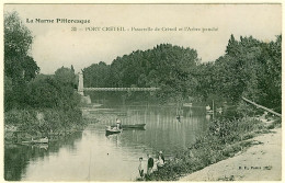 94 - B12755CPA - PORT CRETEIL - Passerelle Et Arbre Penché - Parfait état - VAL-DE-MARNE - Creteil