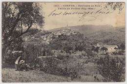 6 - B11349CPA - CONTES PRES NICE - Vallée Du Paillon - Carte Pionnière - Bon état - ALPES-MARITIMES - Contes