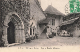 SUISSE - Veytaux - Château De Chillon - Cour Et Escalier D'honneur - Carte Postale Ancienne - Veytaux