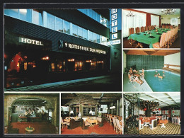 AK Frankenthal / Pfalz, Hotel Central, Karolinenstr. 6, Innenansicht  - Frankenthal