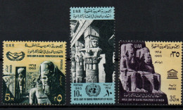 Egypte Sauvegarde Des Monuments De Nubie -Saving Monuments Of Nubia XX - Unused Stamps
