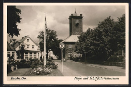 AK Brake / Unterweser, Kaje Mit Schiffahrtsmuseum  - Brake