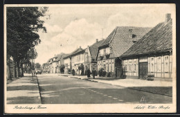 AK Rotenburg / Hann., Blick In Die Strasse  - Rotenburg (Wuemme)