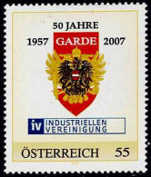 PM 50 Jahre 1957 - 2007 Garde Ex Bogen Nr.  8015939  Postfrisch - Personnalized Stamps