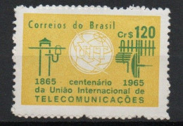 Brésil 1965 Union Internationale Des Télécommunications - I.T.U. XX - Nuevos