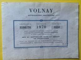 20212 - Volnay 1970 - Bourgogne