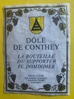20213 - Dôle De Conthey La Bouteille Du Supporter FC Domdidier Suisse - Football