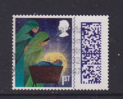 GREAT BRITAIN  -  2022  Christmas  1st  QR Code Used As Scan - Usati