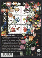 Netherlands Nederland 2022, 200 Jaar Mauritshuis, Flowers / Bloemen, Tulips / Tulpen, Butterfly / Vlinder **, MNH - Neufs
