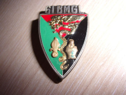 Insigne 61° Bataillon Mixte De Génie Légion - BMGL - Dragon - Cuirasse - Armée De Terre